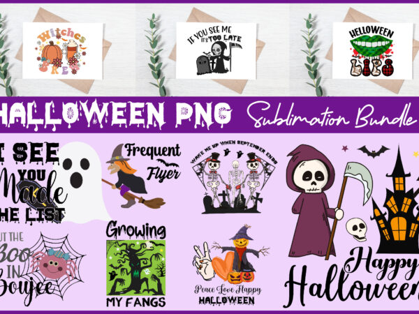 Halloween sublimation bundle graphic t shirt