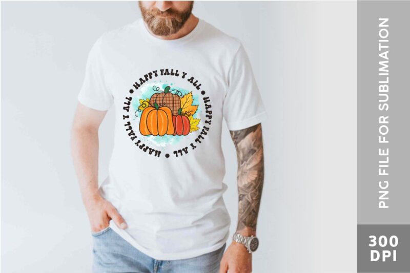 Fall Sublimation Designs Bundle, Autumn PNG Bundle, Fall Tshirt Designs Bundle for Print