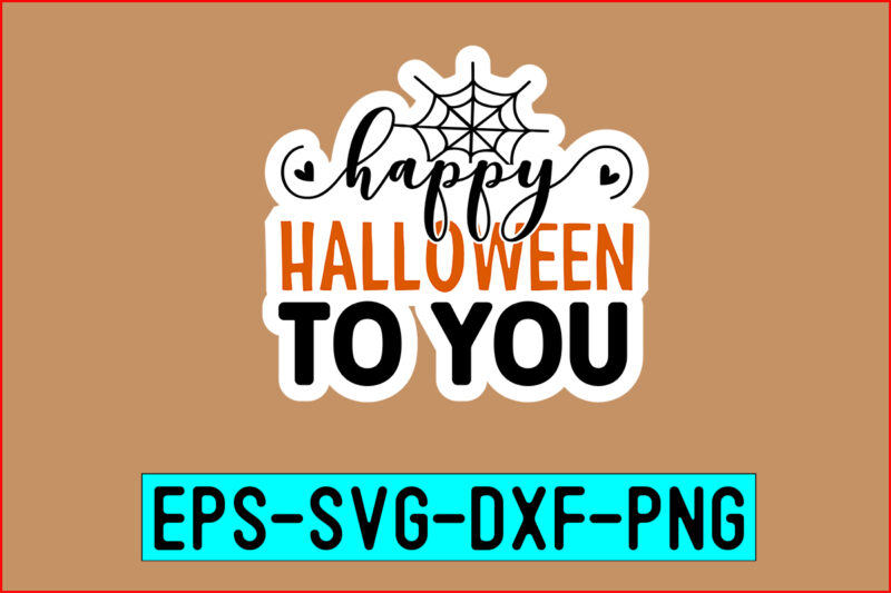 Halloween Sticker Bundle 15 Design