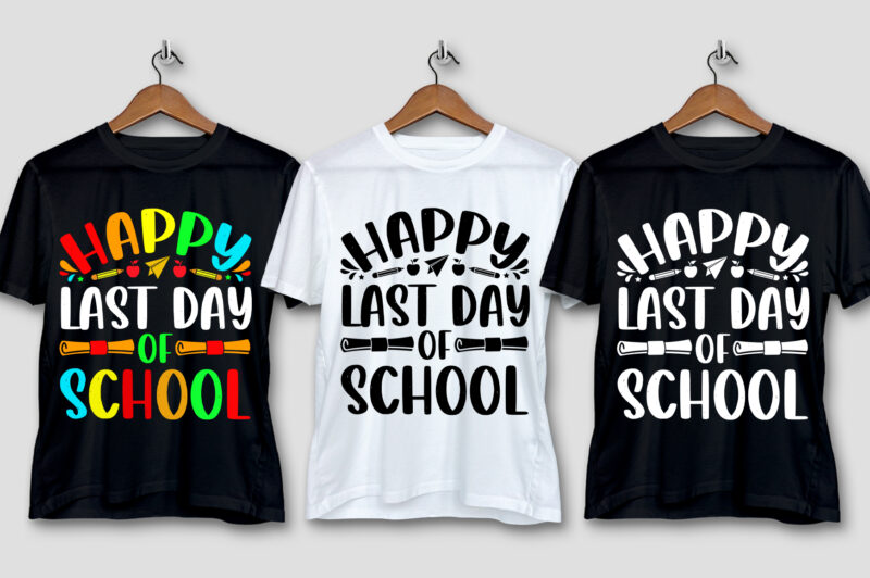 100 Days Of School T-Shirt Design Bundle