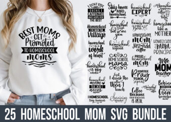 Homeschool Mom SVG bundle