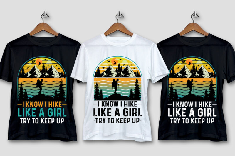 Sunset Colorful T-Shirt Design Bundle