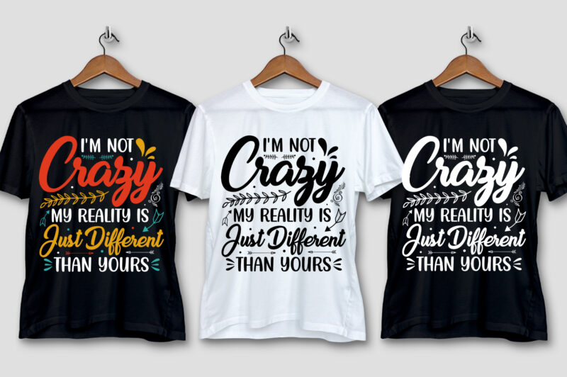 T-Shirt Design Bundle-Typography