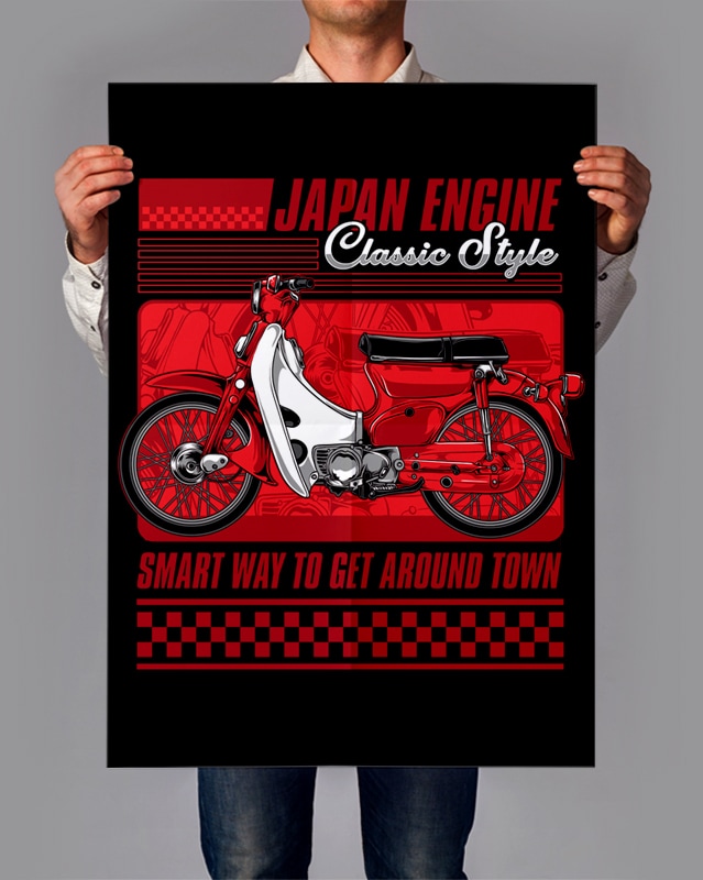 Motorcycle Doodle Vector Art PNG Images