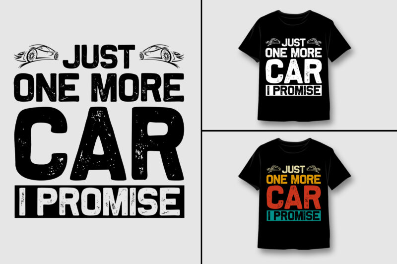 Car Lover T-Shirt Design Bundle