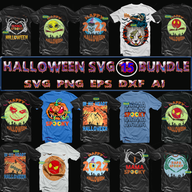 15 Bundle Halloween t shirt template, Bundle Halloween t shirt template, Bundle Halloween Svg, Bundles Halloween SVG, Halloween bundle, Halloween bundles, Halloween SVG Bundle, T shirt Design Halloween SVG Bundle,