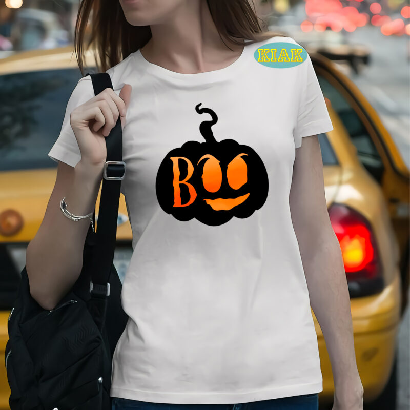 Design Boo pumpkin has different colors, Boo Pumpkin T-Shirt Template, Boo Svg, Boo vector, Bundle Halloween, Halloween death, Halloween Night, Halloween Party, Halloween Svg, Halloween vector, Happy halloween, Ghost svg,