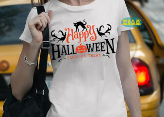 Happy Halloween trick or treat t shirt template, Trick or treat vector, Bundle Halloween, Halloween Svg, Halloween death, Halloween Night, Halloween Party, Halloween vector, Happy Halloween, Ghost svg, ghost vector,