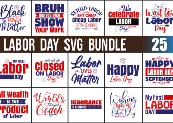 labor Day SVG Bundle t shirt vector graphic