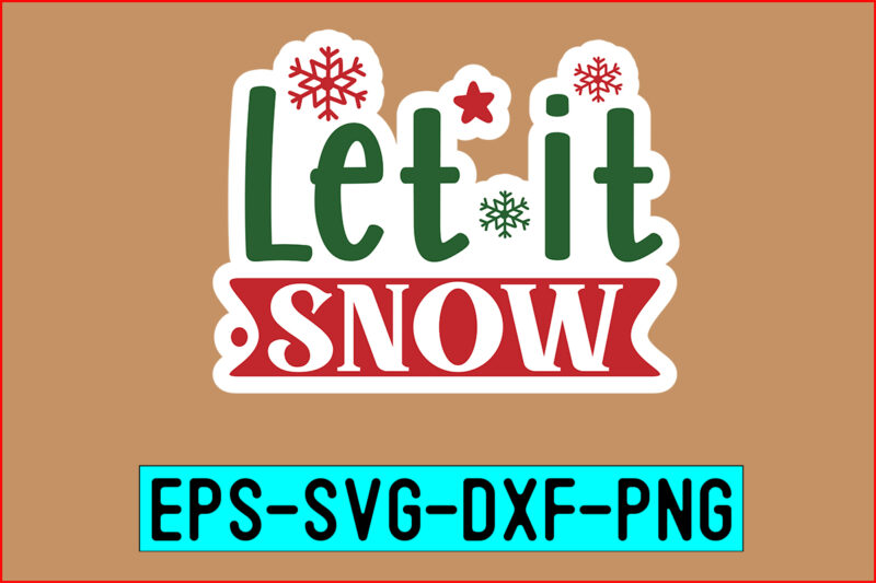 Christmas Sticker Design Bundle
