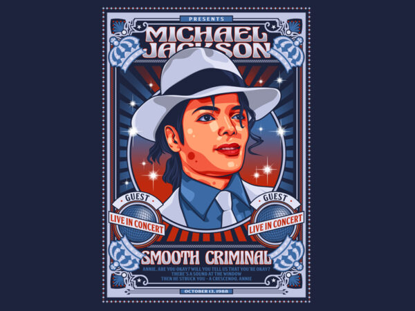 Michael jackson t shirt designs for sale