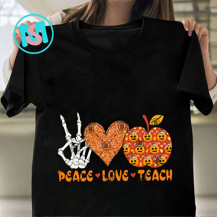 Halloween Teacher Bundle SVG, Teacher SVG, Trick Or Teach SVG, Boo Books SVG