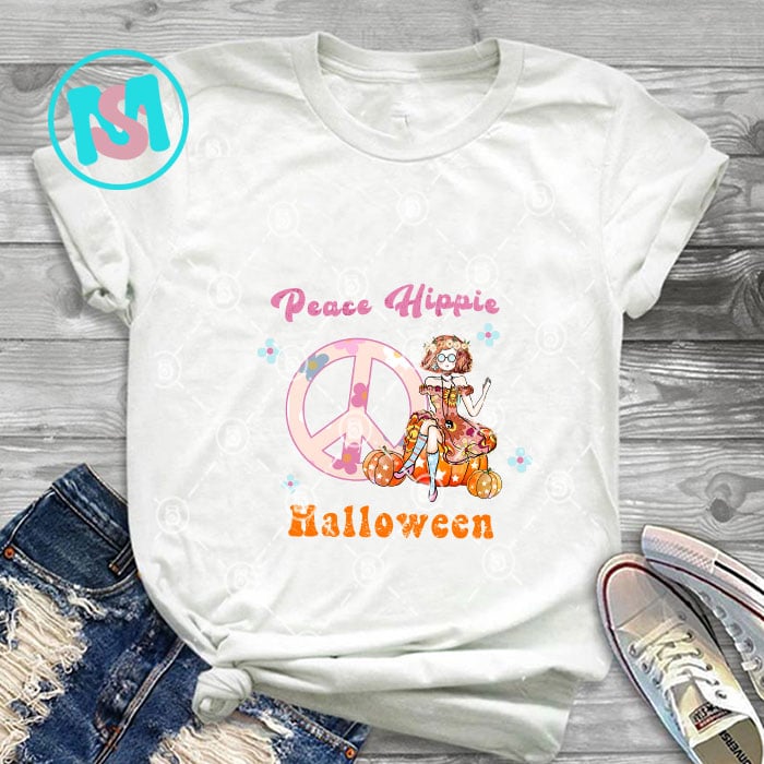 Hippie Halloween Bundle PNG, Halloween, Halloween designs, Halloween shirt png, Spooky png, Pumpkin png, Halloween Sublimation Bundle, PNG