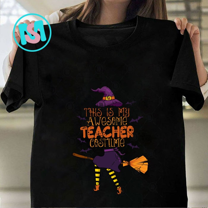 Halloween Teacher Bundle SVG, Teacher SVG, Trick Or Teach SVG, Boo Books SVG