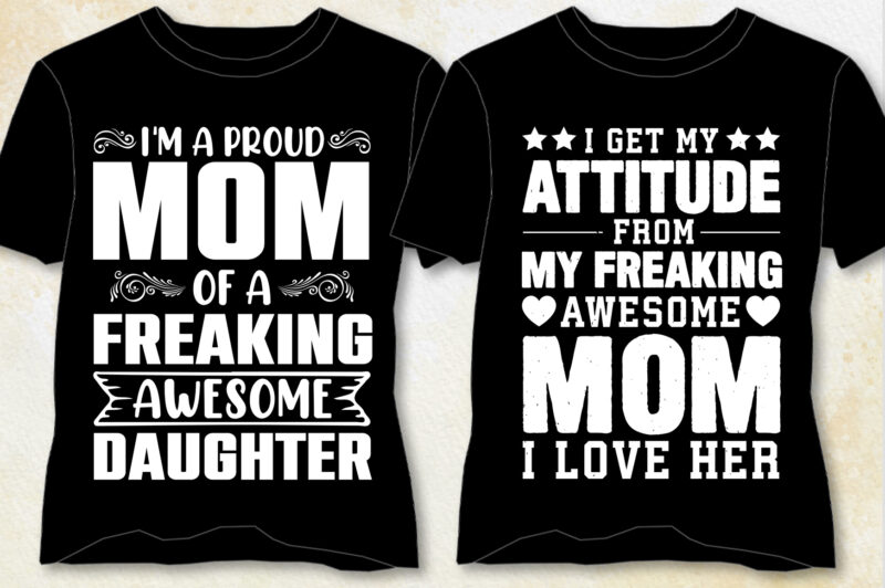 Mom T-Shirt Design-Mom Lover T-Shirt Design