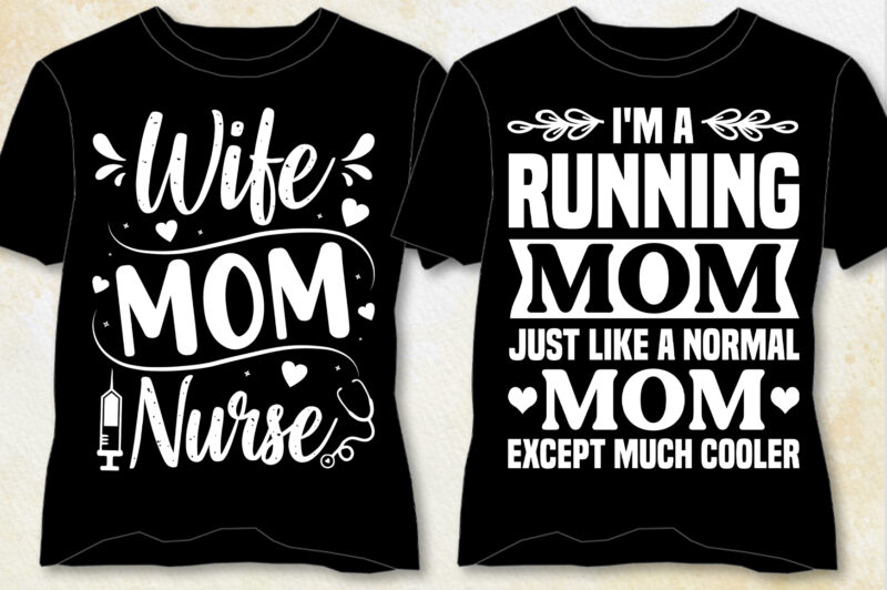 Mom T-Shirt Design-Mom Lover T-Shirt Design