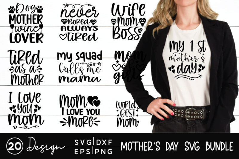 Mother’s Day SVG Bundle