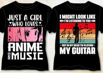 Music T-Shirt Design-Music Lover T-Shirt Design