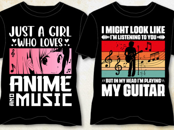 Music t-shirt design-music lover t-shirt design