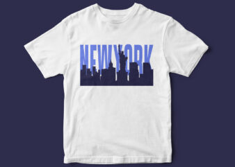 Newyork Graphic T-Shirt Design