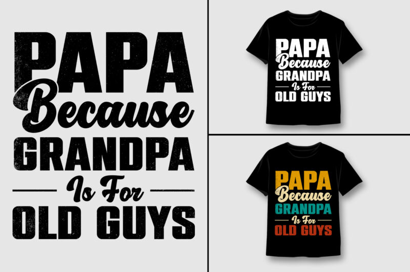 Dad T-Shirt Design Bundle