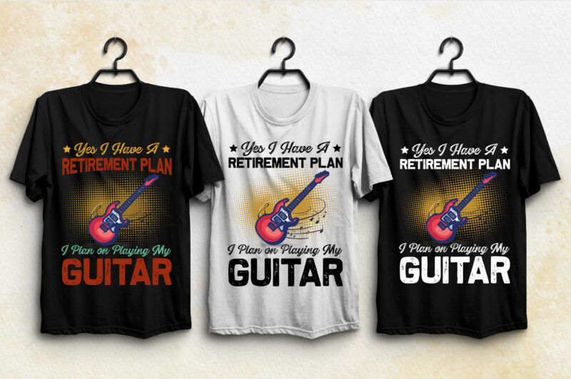 Music T-Shirt Design Bundle-Trendy Music T-Shirt Design