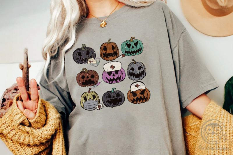 Halloween Nurse Sublimation Bundle