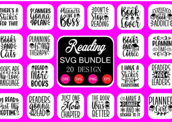 Reading SVG Bundle t shirt design online