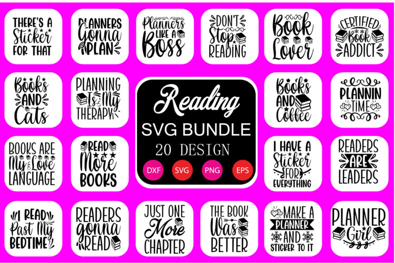 Reading SVG Bundle