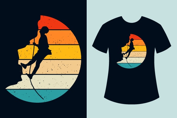 Retro vintage climbing t-shirt design bundle, retro vintage Climbing t-shirt design, outdoor t-shirt ,adventure t-shirt, hiking t-shirt design bundle, Mountain Climbing t-shirts