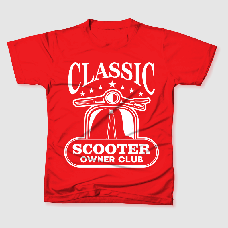SCOOTER BADGE