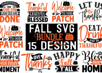 Fall SVG Design Bundle