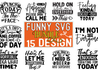 Funny SVG Design Bundle