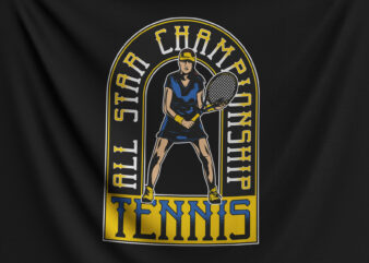 Tennis Championship t shirt designs for sale