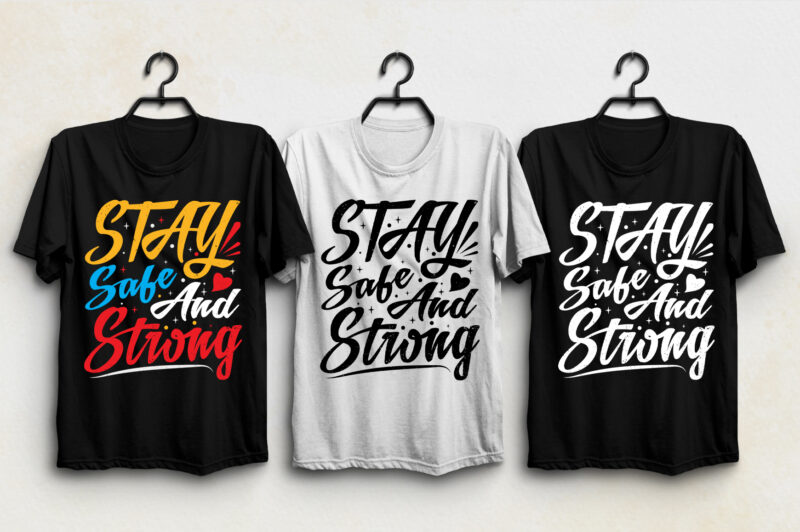 Typography T-Shirt Design Bundle