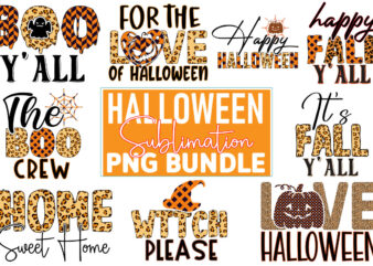 Halloween Sublimation Design Bundle