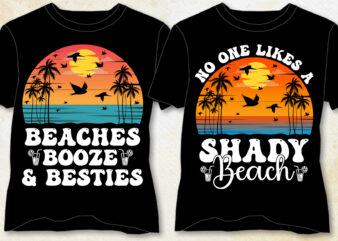 Summer Beach T-Shirt Design-Summer Beach Lover T-Shirt Design