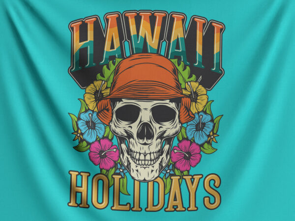 Hawaii holidays graphic t shirt