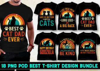 Sunset Retro Vintage T-Shirt Design Bundle