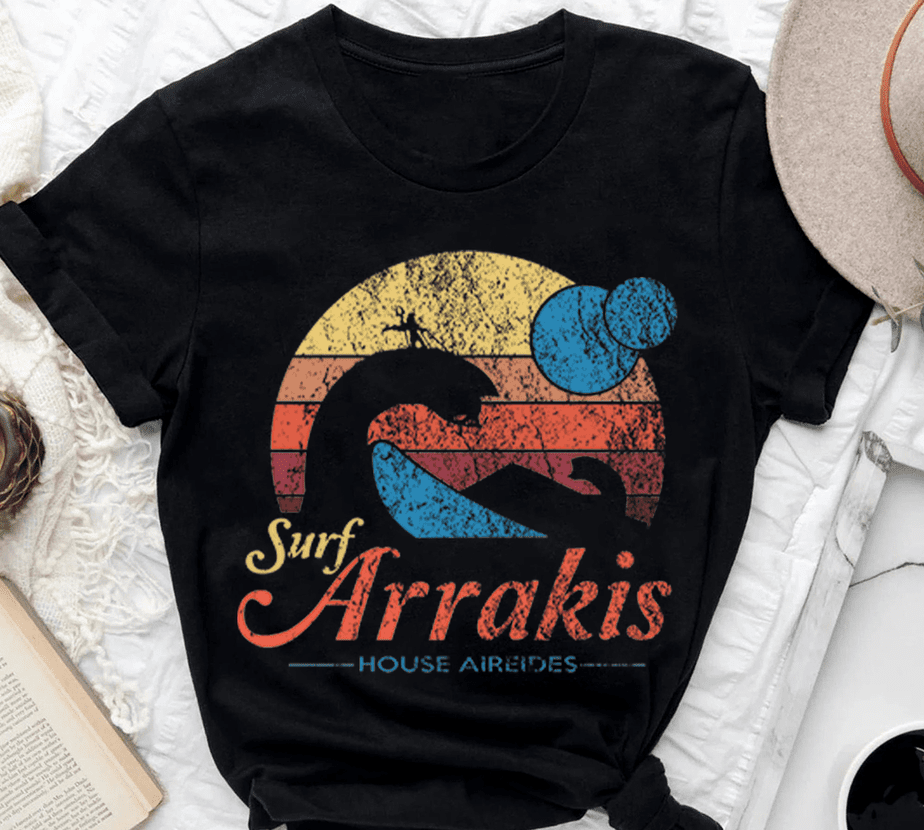 Surf Arrakis House Atreides Vintage - Buy t-shirt designs