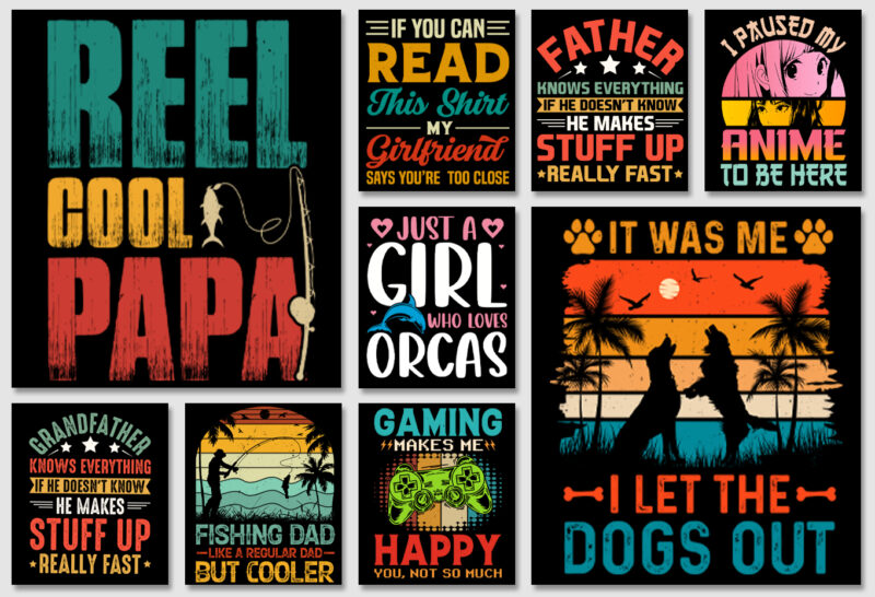 T-Shirt Design Bundle