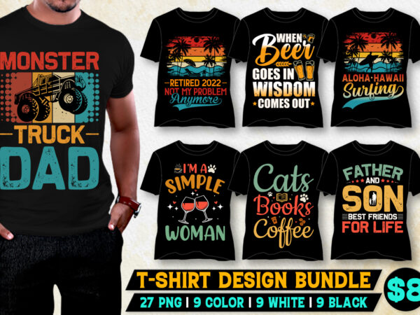 T-shirt design bundle