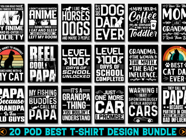 T-shirt design bundle-pod best selling t-shirt design bundle T-shirt design bundle-pod best selling t-shirt design bundle