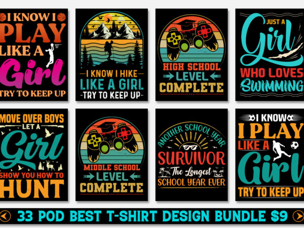 T-shirt design bundle