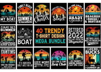 T-Shirt Design Bundle-Best Trendy T-Shirt Design Bundle