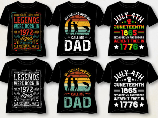 T-shirt design bundle-retro vintage