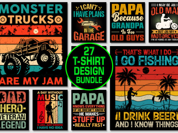 T-shirt design bundle