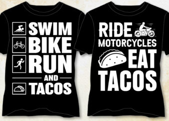 Taco T-Shirt Design-Taco Lover T-Shirt Design