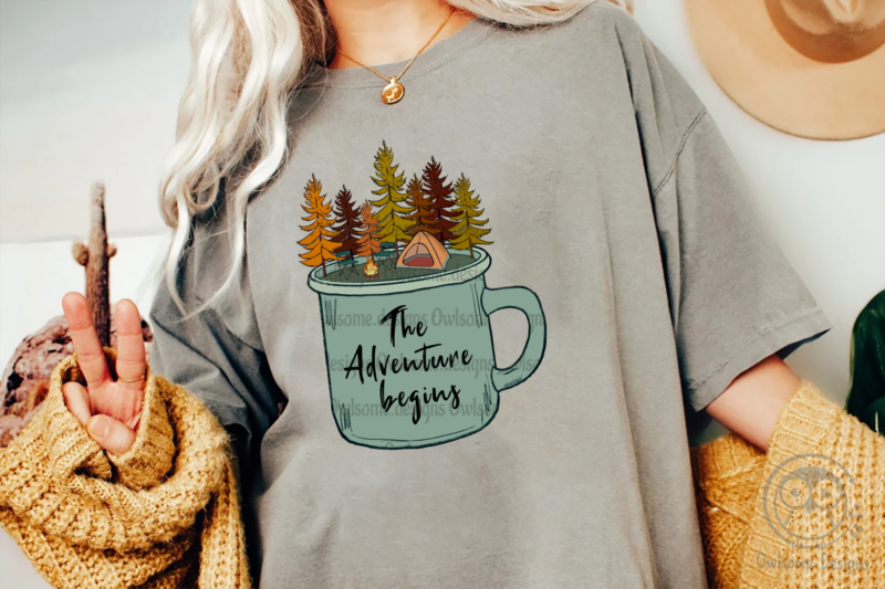 The Adventure Begins Fall Sublimation