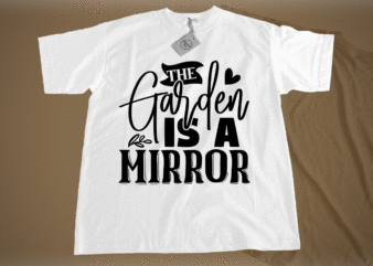 The garden is a mirror SVG
